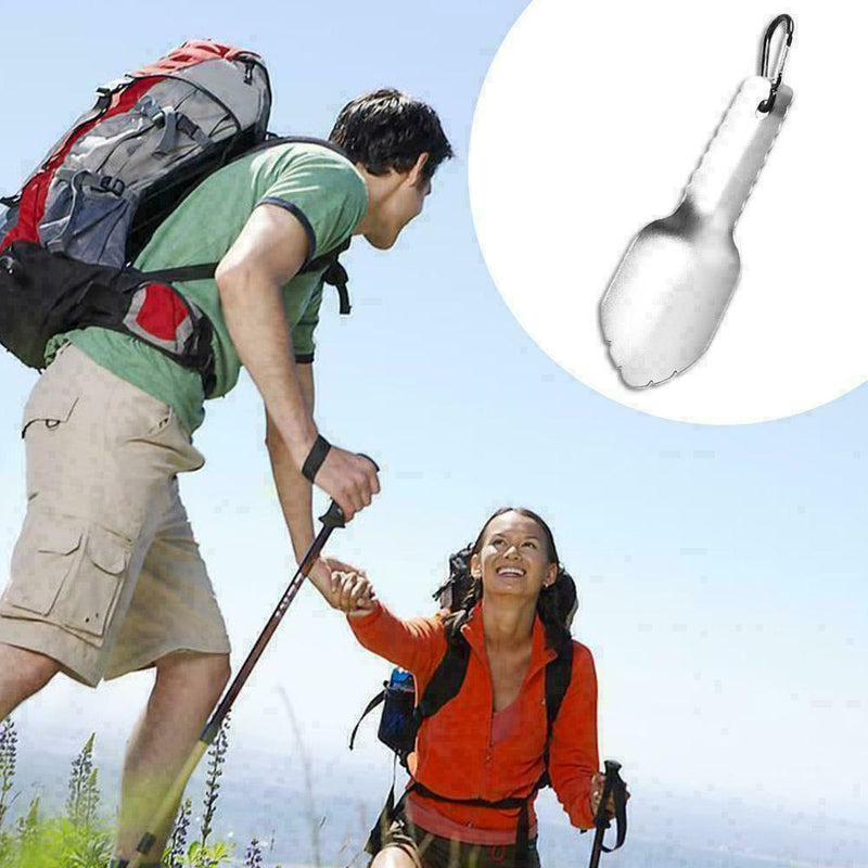 Shovel Heavy Duty Portable Aluminum Outdoor Travel B1B1 Tool Accessories Y7O3