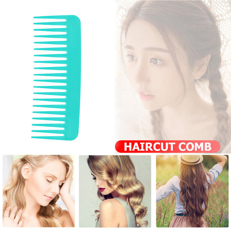Anti-static Wide Tooth Hairdressing Comb Curly Hair Brushes Hair Styling To