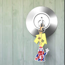 5D DIY Full Special Drill Diamond Painting Keychain Art Pendant(17x7cm)