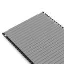 Car Console Cover Cup Plate for Mercedes Benz C E Class W204 W212 (Grey)