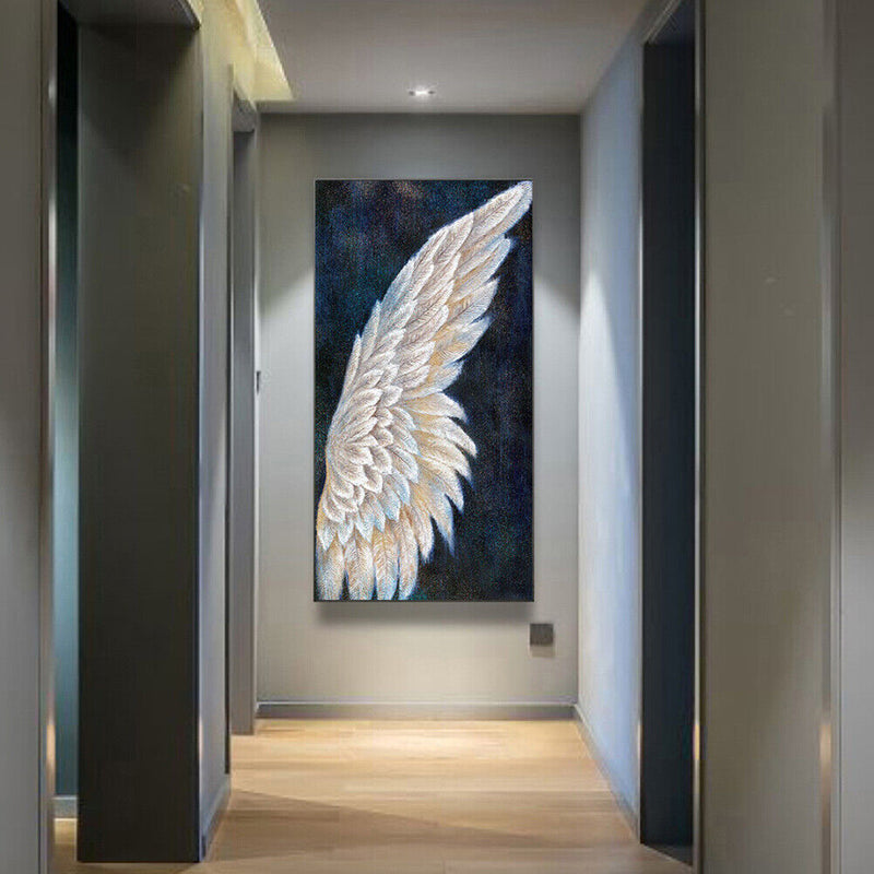 Angel Wing Oil Paint By Numbers Kits Canvas Picture DIY Wall Art Craft Decor