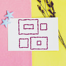 STEMERDIE STEPS PRODING STANCIL PAPER CARD FOR DIY Scrapbooking Photo Album Dec