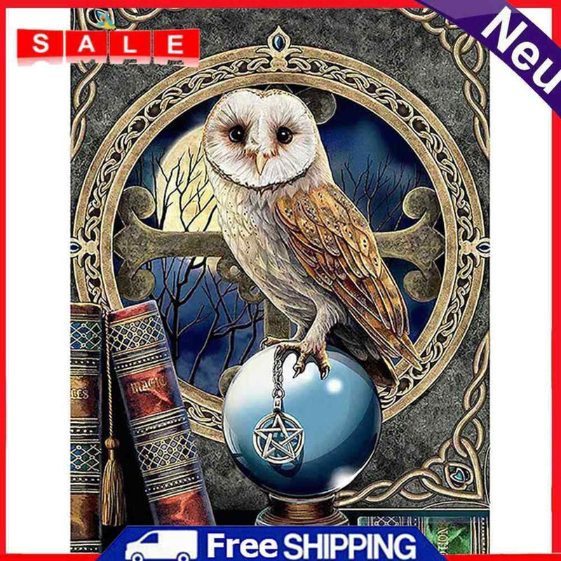 30 x 40cm Full Round Drill Craft DIY Eagle Diamond Painting Poster Wall Decor