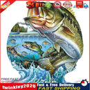 5D DIY Full Drill Diamond Painting Fish Cross Stitch Embroidery Mosaic Kit Newly
