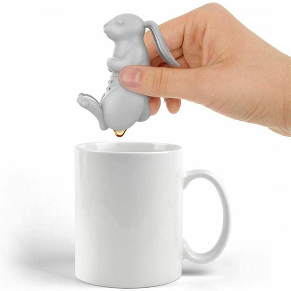 Diffuser Mini Animal Tea Infuser Tea Strainer Tea Brewer Rabbit Coffee Filter