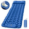 Outdoor Sleeping Pad Camping Inflatable Mattress Travel Mat Ultralight Air