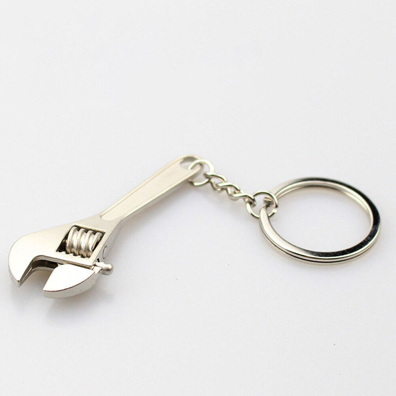 Mini Wrench Keychain Car Metal Adjustable Universal Tensioner Repair Hand Tools