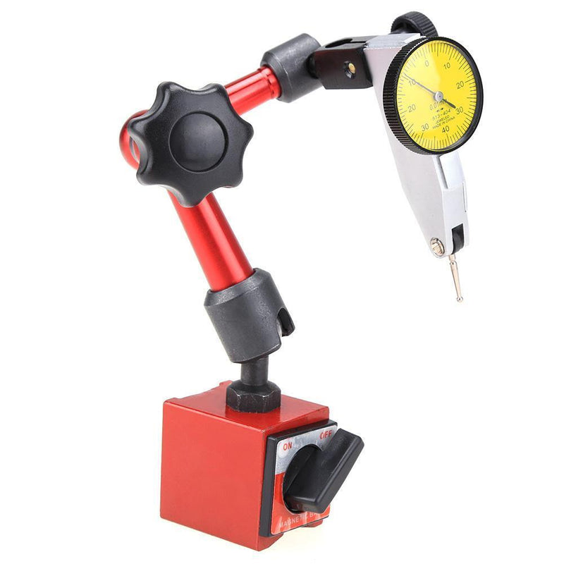 Universal Flexible Magnetic Metal Base+Waterproof Lever Indicator Dial Test