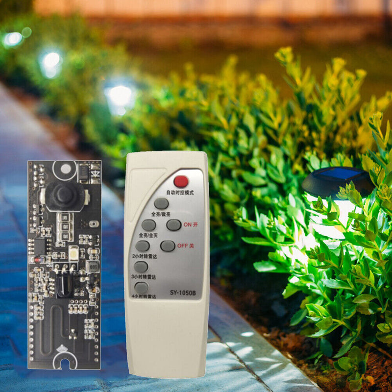 Solar Integrated Street Lamp Sensor Circuit Board 3.2V 3.7V Remote Control Pa