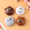 shape Cute DIY Soaking Storage Mirror Lens Case Contact Lens Box Travel Holder