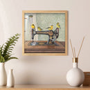11CT Full Embroidery Sewing Machine Cotton Print Cross Stitch Home Decoration