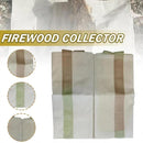 Canvas Log Carrier Basket for Firewood Collector and Wood Holder#