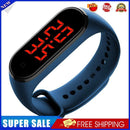LED Display Body Temperature Smart Band Bracelet 90Days Standby Time (Blue)