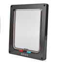 4 Way Safe Dog Cat Gate Doors ABS Animal Pet Kitten Puppy Security Flap Door