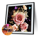 Butterfly Flowers 5D Diamond Painting Embroidery DIY Craft Cross Stitch