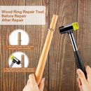Ring Making Tools Jewelry Hammer Ring Sizer Adjuster with Half Size Ring Sizer