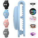 Pet Dog Necklace Tracker Cover Anti-Lost for Airtag Protective Case (Blue)