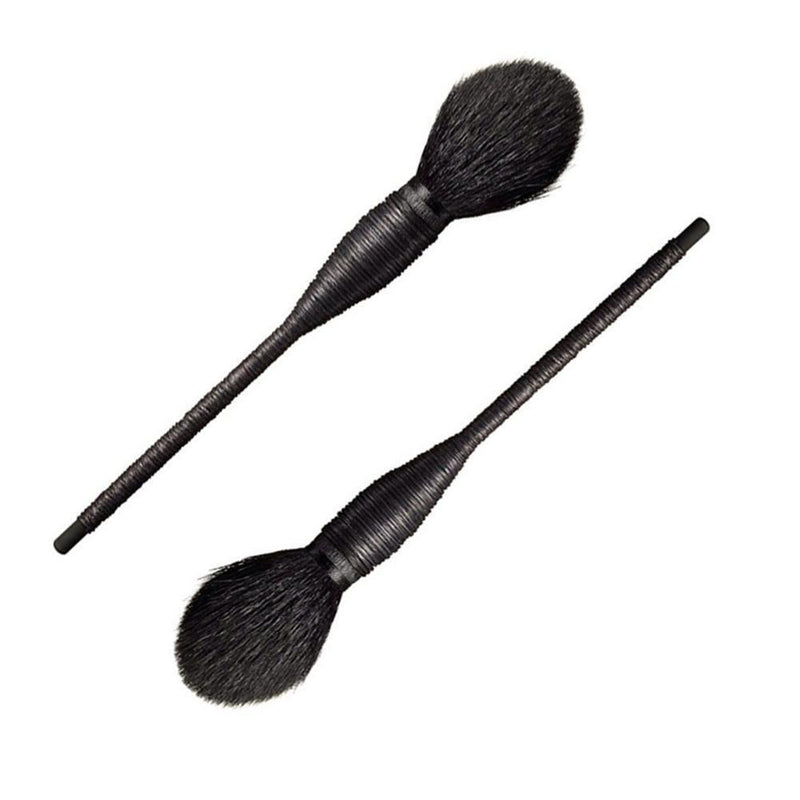 1pc Ratten Cosmetic Brush Soft Wool Powder Blush Brush Makeup Tools (Black)