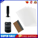 Car Windows Glass Repair Liquid Gloves Auto Cracked Scratch Fluid (1 Set)