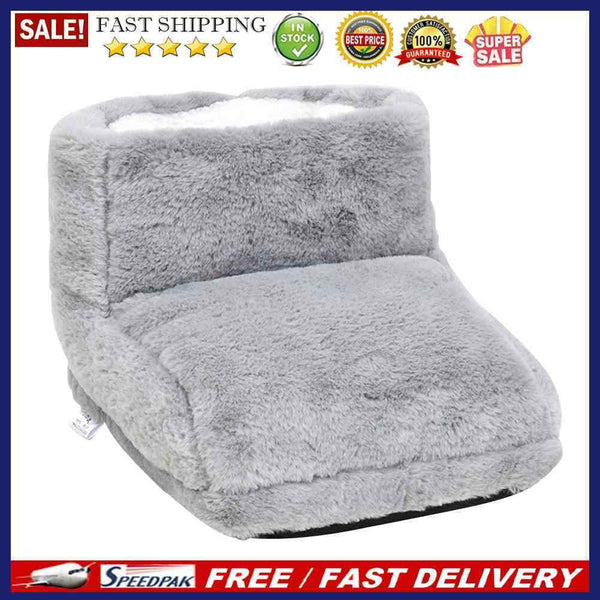 Heated Electric Warm Foot Warmer Massager Washable Heat Settings Warmer Cushion