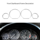 4pcs/set Car Front Dashboard Frame Instrument Panel Frame Styling Parts for E46
