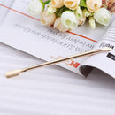 Stainless Steel Cuticle Pusher Dead Skin Remover UV Gel Nail Art Care Tool