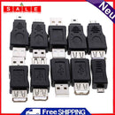 10pcs USB3. 0 OTG 5pin F/M Charger Adapter Converter USB Male to Female