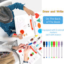 Toddler First Busy Books with 8 Colored Pens Baby Toys Book Sensory Toys Animal