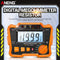ANENG MH10 Digital Insulation Resistance Tester 100-1000V Megger (Orange) Newly
