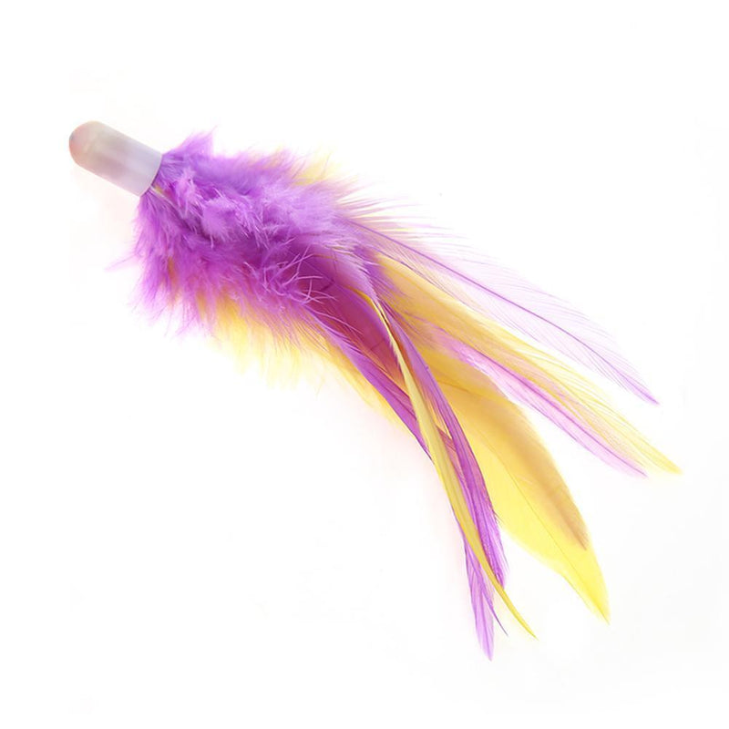 Cute Paw Print Feather Bell Ball Interactive Playing Toys Funny Mini Pet Cat