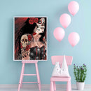 DIY Full Round Drill Diamond Painting character Mosaic Rhinestone Craft