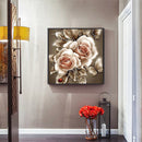 5D Full Round Drill Diamond Painting Butterfly Flower Mosaic Kit Picture Artw