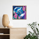 5D Diamond Painting Kit Flower Animal Partial Special Shape Drill Rhineston