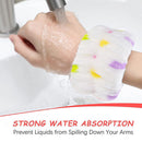 Flannel Face Wash Wristbands Soft Facial Washband Absorbent Women Skin Care Tool