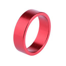 5/10/15/20mm Bike Front Fork Washer Set Bicycle Stem Headset Spacer (Red)