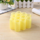 12pcs Self Grip Hair Rollers Hairdressing Home Use DIY Hair Curlers (32mm) Newly