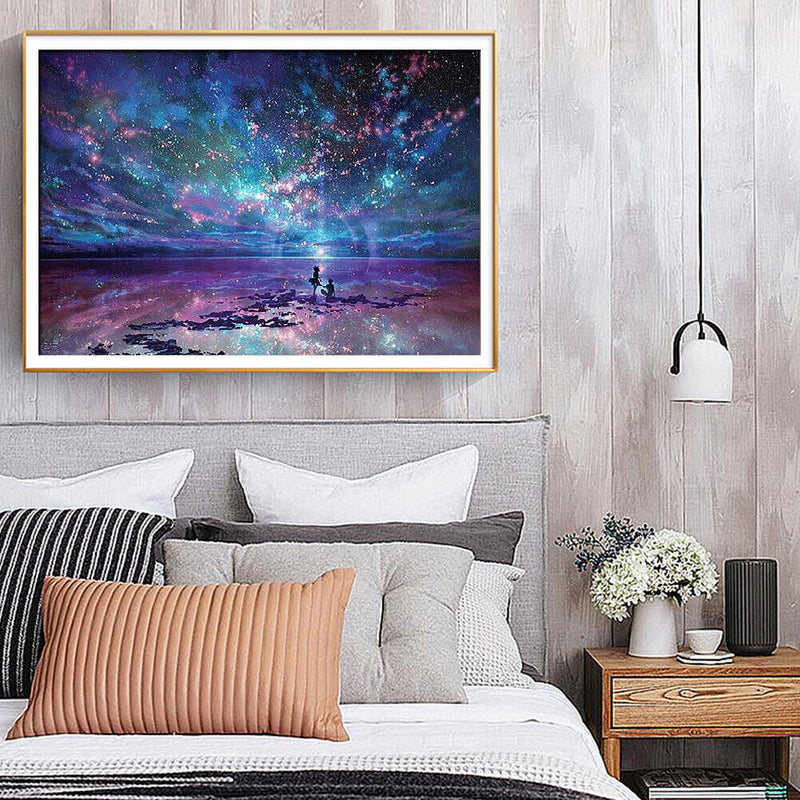 40x50cm Frameless Landscape DIY Oil Paint By Numbers Picture Living Room De