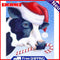 Oil Paint by Numbers Christmas Cow Canvas Artwork Living Room Picture Decoration