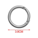 Carabiner Purses Handbags Spring O-Ring Buckles Snap Clasp Clip Bag Belt Buckle