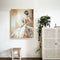 Frameless Oil Paint By Numbers Girl Back DIY Canvas Picture Kits (X720)
