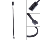 Host Fall PC Cooler Cooling Fan Power Cable 1 Female, 4 Male 4Pin Female