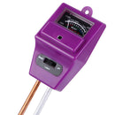 3-in-1 Soil PH Meter Flower Pot Hygrometer Tester Moisture Meter (Purple)