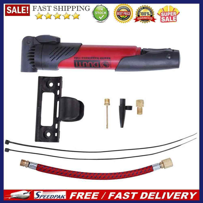 Durable Bicycle Hand Tyre Tire Pump Inflator Universal for Schrader Presta Valve