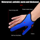 Fishing Gloves Protector Two Finger Anti-cut Anti Slip Fishing Tackle Gloves