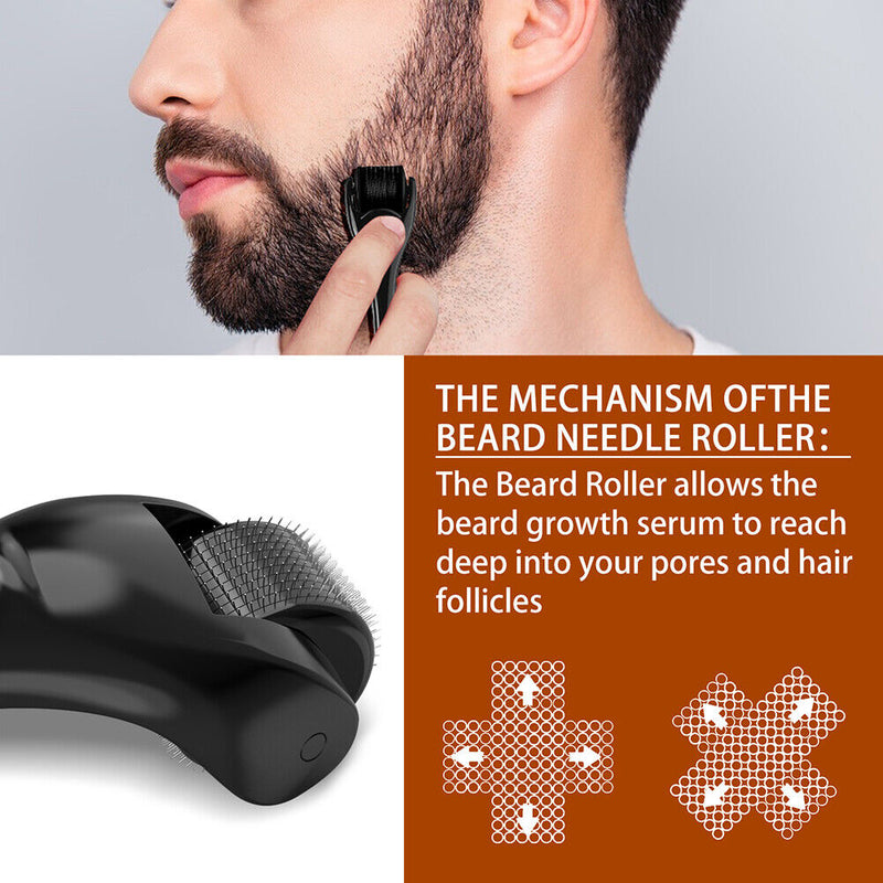 Men Beard Growing Essential Oil Promote Facial Blood Circulation Anti Hair