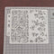 DIY Craft Embossing Scrapbooking Layering Stencils Painting template Flower