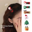 DIY Cute Hairpin Lolita Hair Accessories Antler Ear Hairpins Christmas Hai 7T\