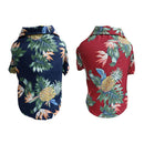 Medium and Large Dogs Pet Clothes Beach Summer Hawaiian Pet Shirts Dog Shirts
