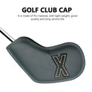 10x Golf Club Head Cover Leather Rod Head Protective Case Sleeve (Regular)