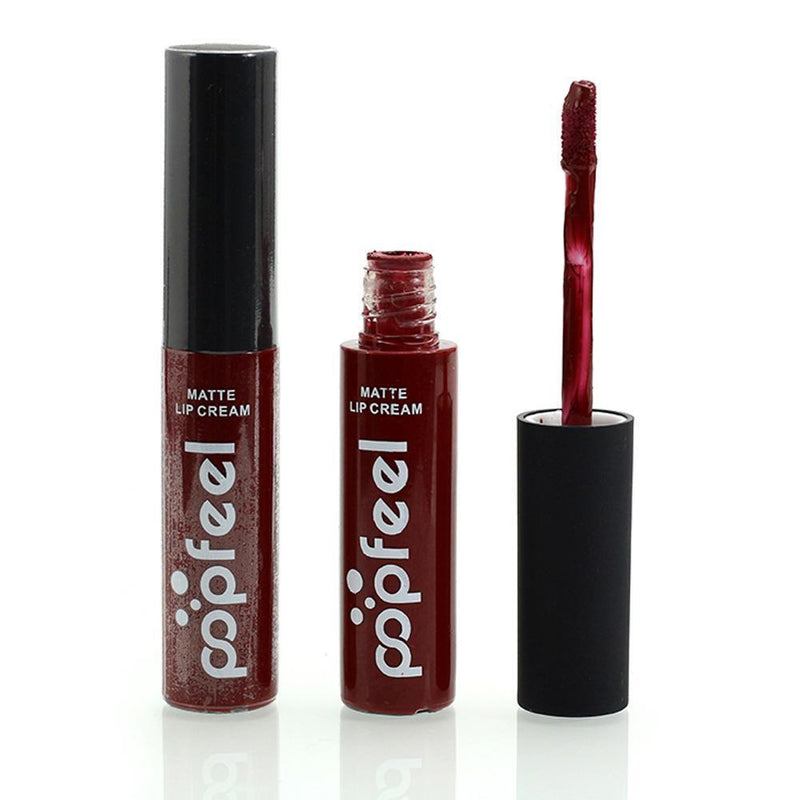 6pcs/set Waterproof Moisturing Matte Lipstick Long Lasting Lip Balm Kit (01